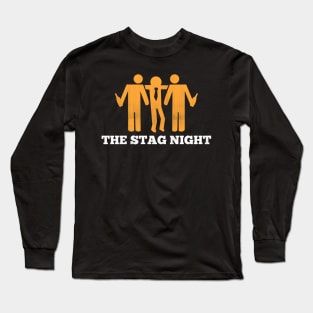 Stag Night Men Long Sleeve T-Shirt